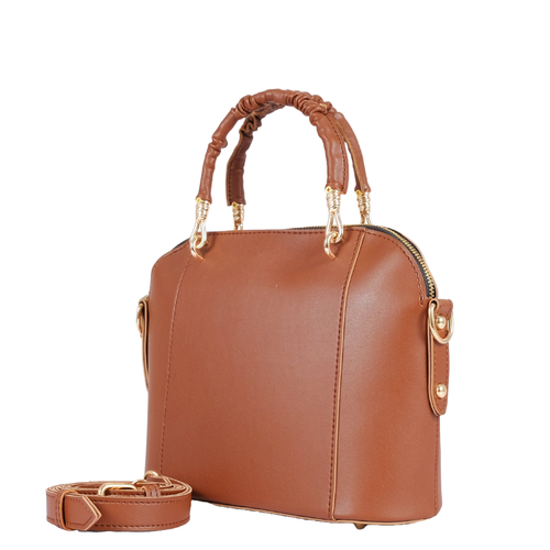 Hanzle Brown Classic Handbag for Women's