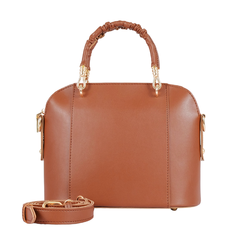 Hanzle Brown Classic Handbag for Women's