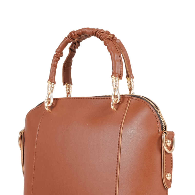 Hanzle Brown Classic Handbag for Women's